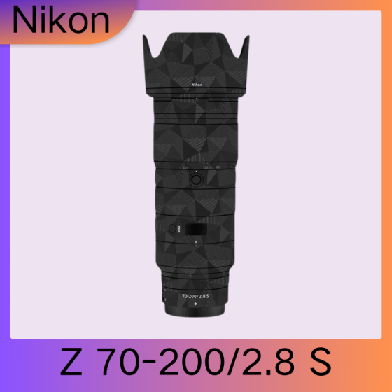 Lentes Nikon Z70-200F2.8 S  - Pele câmera, adesivo câmera - com alta resistência a arranhões, à prova d'água e com design elegante.